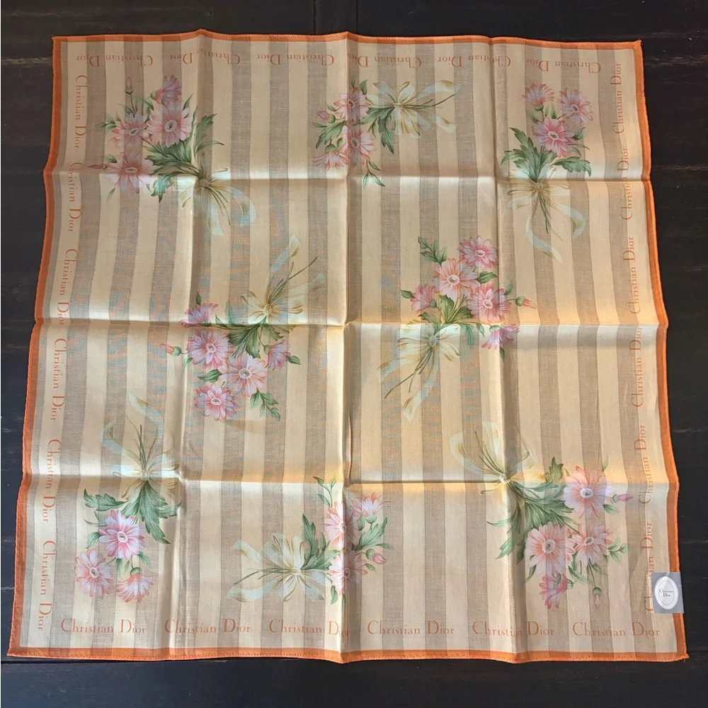 NWT Floral Dior Scarf